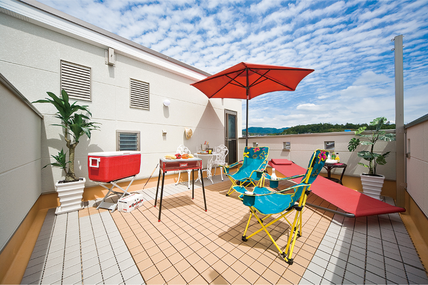 プライベート屋上ガーデン